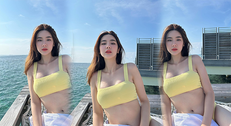 นุ่น สุทธิภาในชุดว่ายน้ำ ในชุดเด็ดๆ